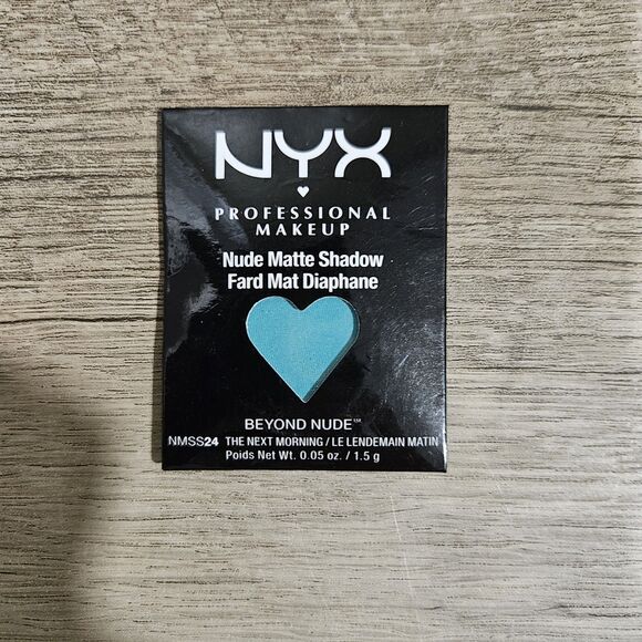 LOT OF 3 NYX Nude Matte Eye Shadow Refill - Sealed NMS24 The Next Morning Blue - Picture 2 of 3